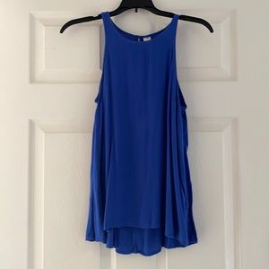 Blue summer top size S